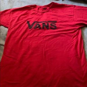 Vans Red Shirt